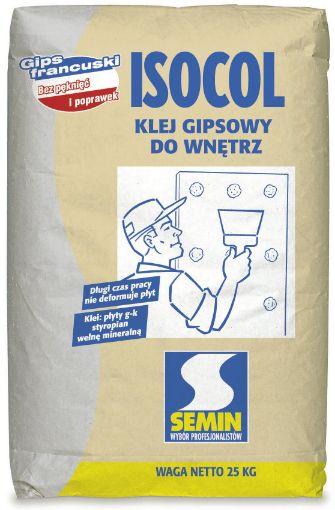 Obrazek ISOCOL 25 kg klej gipsowy