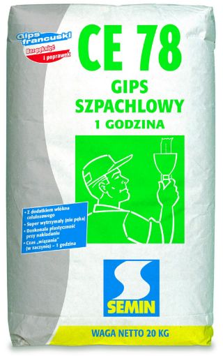 Obrazek CE 78 1H 20 kg gips szpachlowy